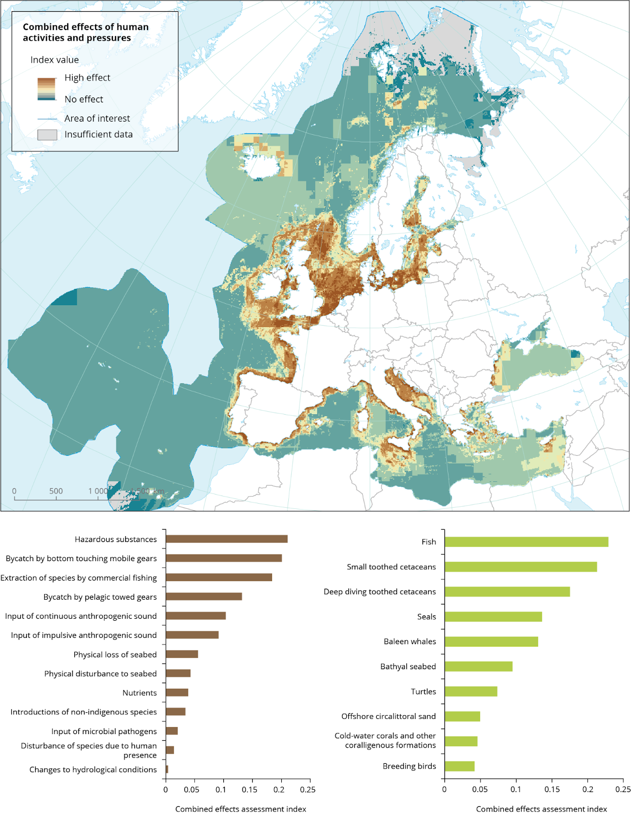 GEOGRAMA - Mapas de impacto ambiental en los océanos de Europa