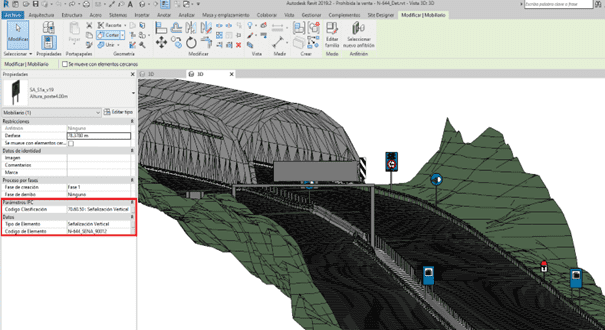 Triangulation of the BIM model